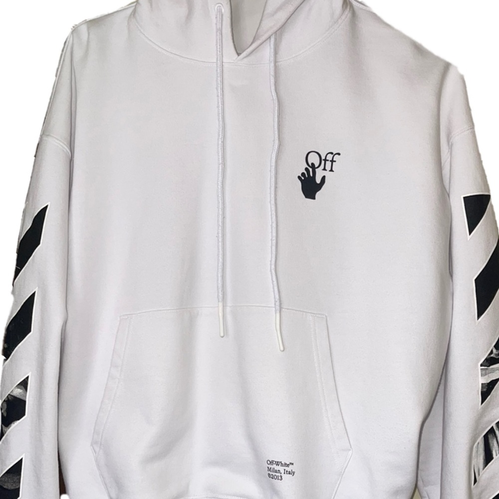 Off White Caravaggio Arrows Hoodie. NWT